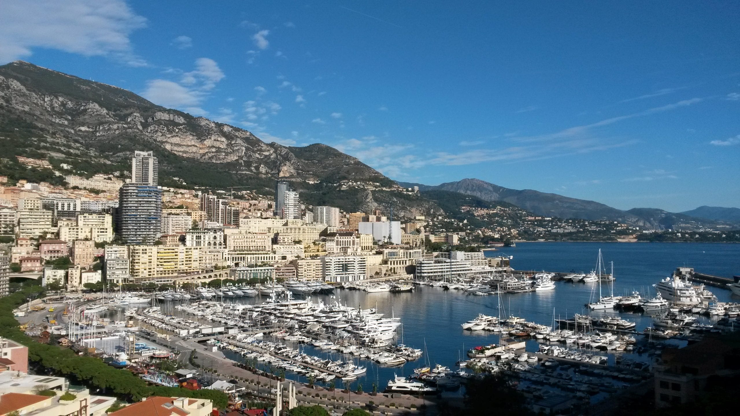 Monaco old harbor before 2010